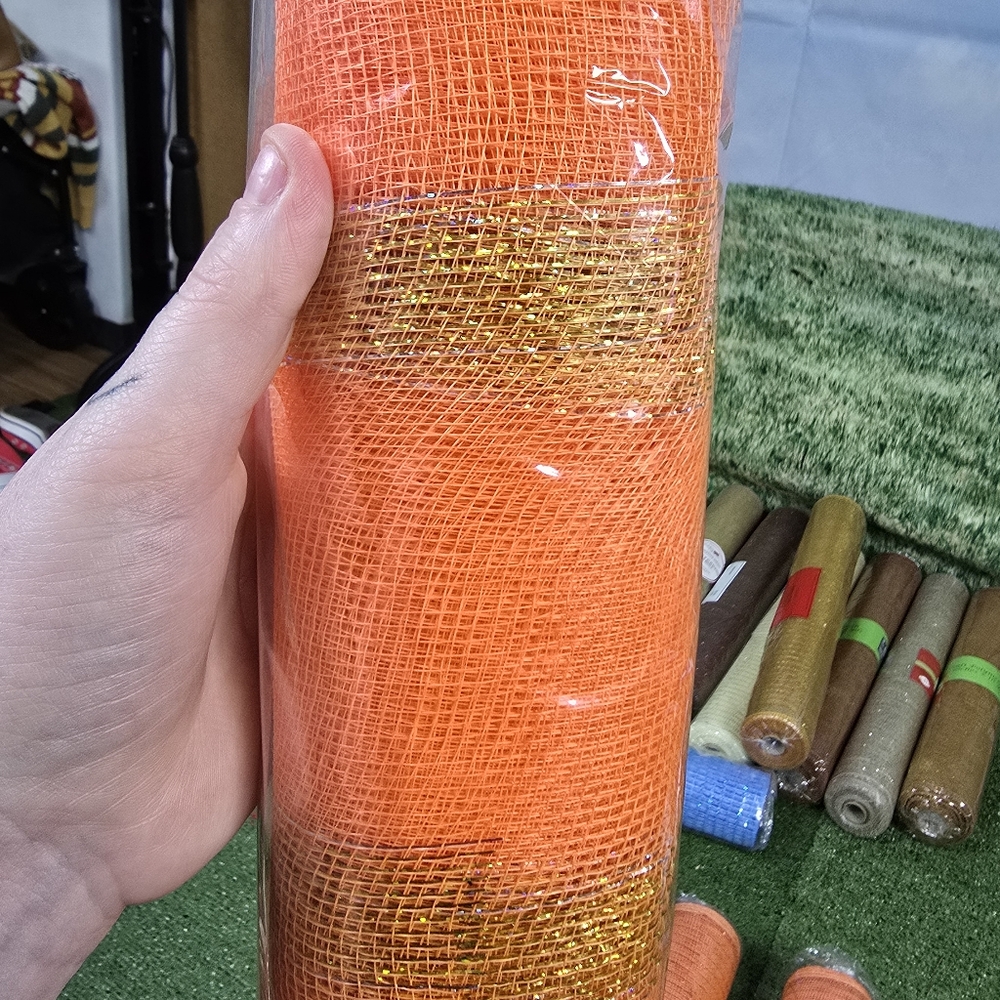 BUNDLE OF 5 BRAND NEW 7&10yd x 21in DECO MESH ROLLS -NWT! - Picture 11 of 11